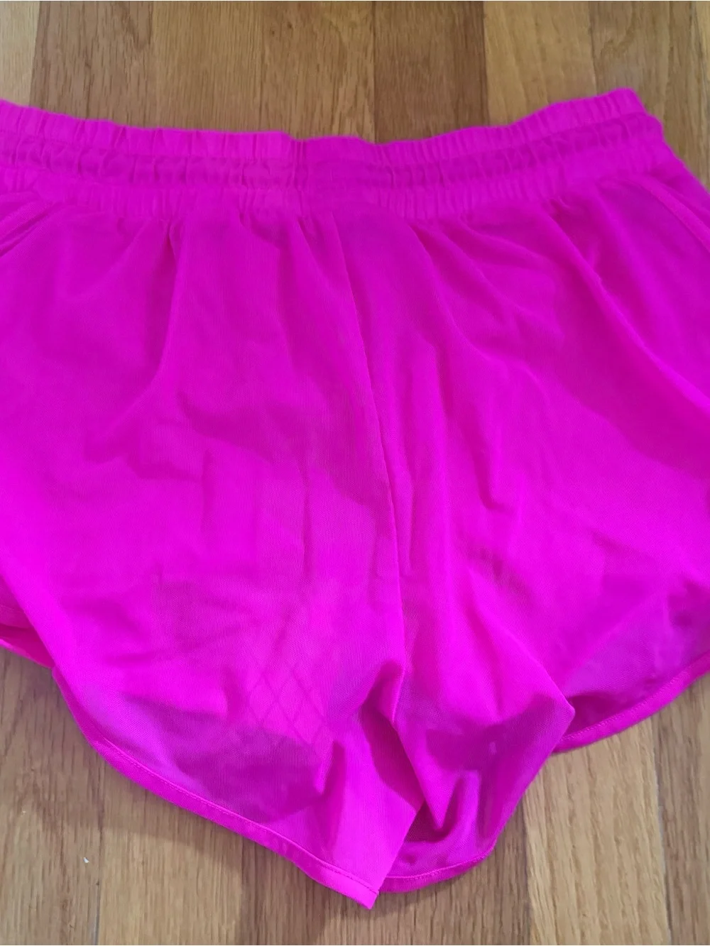 Alo Mesh Pink Shorts
